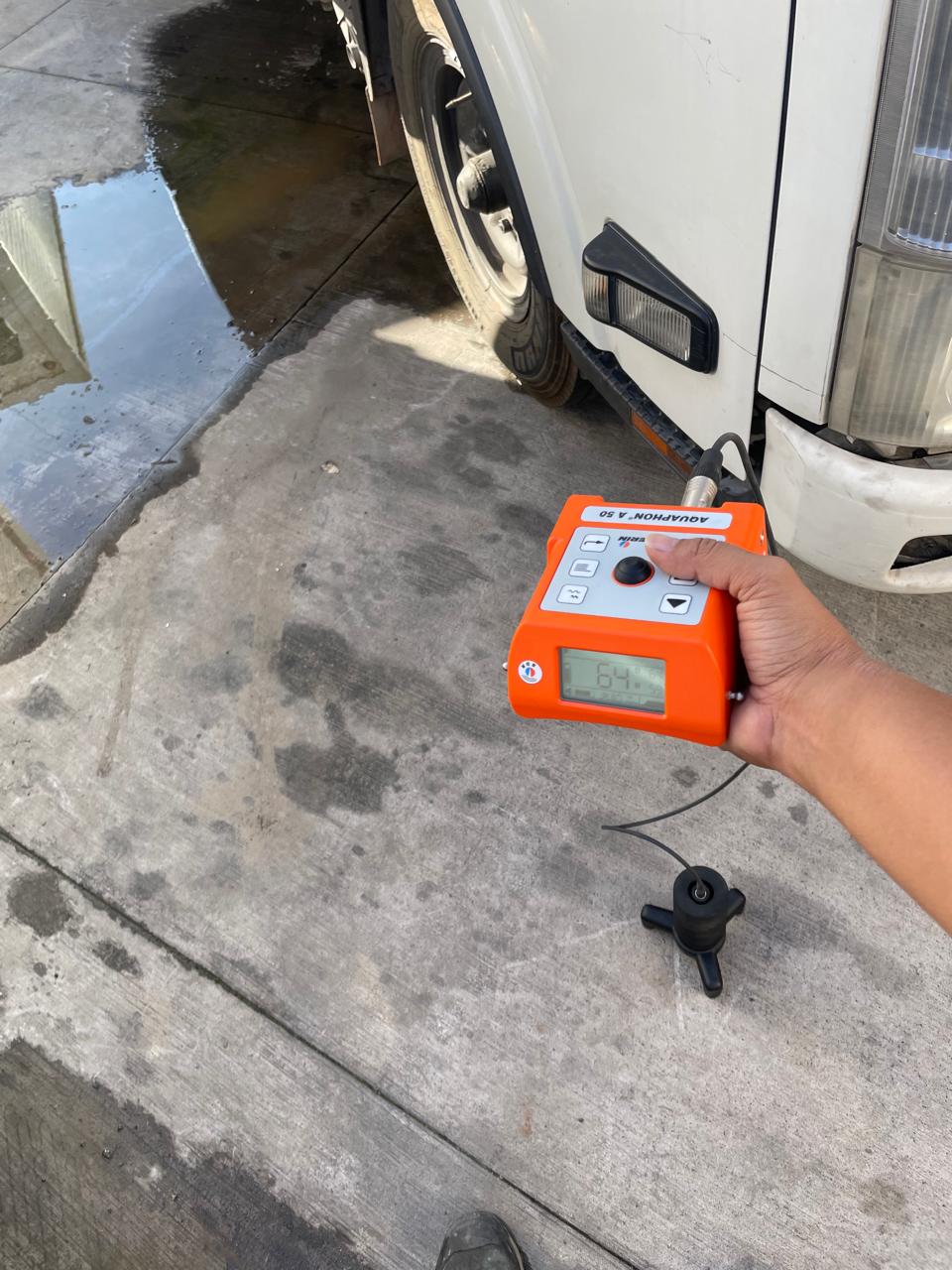 Geófono ultrasonido detección de fugas